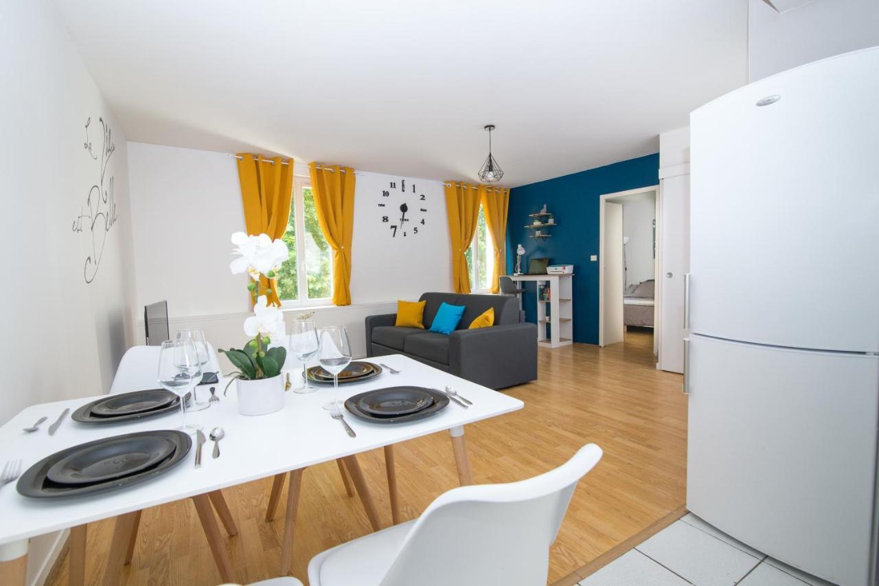 Coeur De Ville I 50M² I Netflix I Lit Queen Size Санс Екстериор снимка